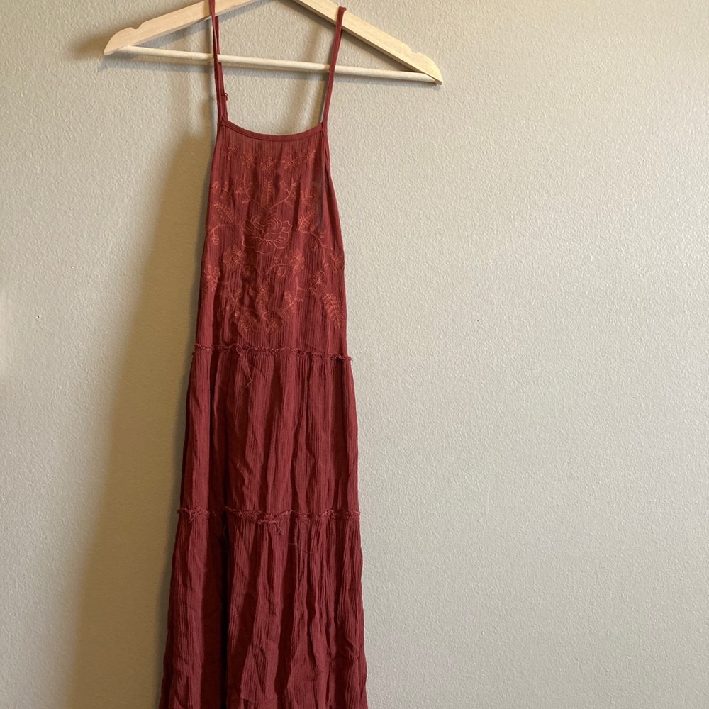 Rust summer dress - Picture 6 of 7